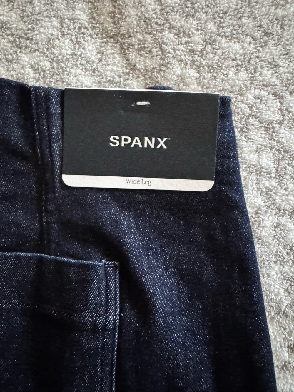 SPANX Women’s Wide Leg - Navy Blue Denim
